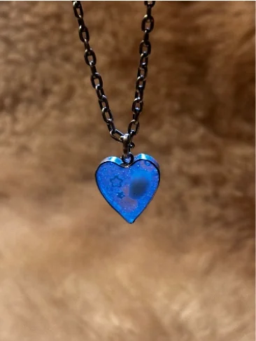 Corazón Azul Profundo