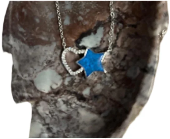 Collar Estrella Azul